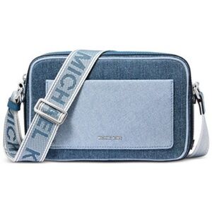 Michael Kors Blue Denim Crossbody Bag